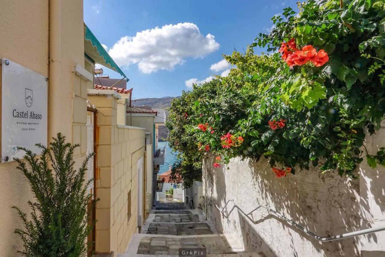 Castel Abaso Boutique Apartments Ándros Extérieur photo