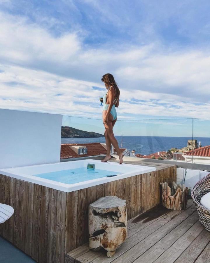 Castel Abaso Boutique Apartments Ándros Extérieur photo